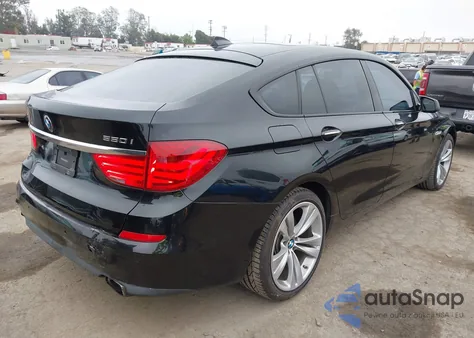 2010 BMW 550I Gran Turismo from USA, damaged, VIN WBASN4C54AC208047